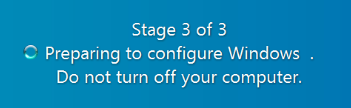 Restart stuck on 