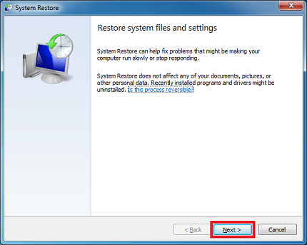 System Restore