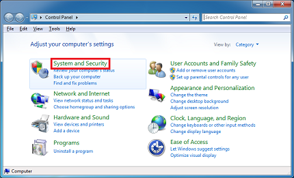 System and Security