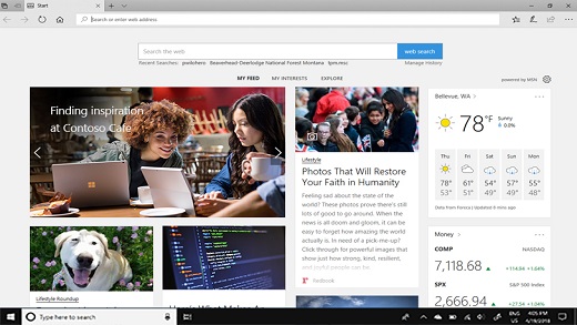 Microsoft Edge Preferences